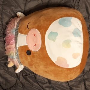 14" Tomar the cow squishmallow